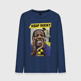 Мужской лонгслив хлопок с принтом A$AP ROCKY , 100% хлопок |  | aap | asap | mob | rap | rocky | testing | асап | банда | моб | раким | реп | роки | рэп | рэпер | тестинг | эйсап | эсап