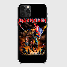 Чехол для iPhone 12 Pro Max с принтом Iron Maiden , Силикон |  | heavy metal | iron maiden | metal | айрон мейден | группы | метал | музыка | рок | хеви метал