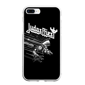 Чехол для iPhone 7Plus/8 Plus матовый с принтом Judas Priest , Силикон | Область печати: задняя сторона чехла, без боковых панелей | judas priest | metal | rock | группы | метал | музыка | рок | хард рок | хэви метал