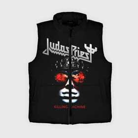 Женский жилет утепленный 3D с принтом Judas Priest ,  |  | judas priest | metal | rock | группы | метал | музыка | рок | хард рок | хэви метал
