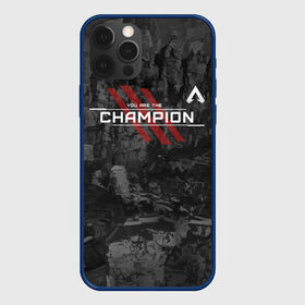 Чехол для iPhone 12 Pro с принтом You Are The Champion , силикон | область печати: задняя сторона чехла, без боковых панелей | apex | apexlegends | battle | fall | legends | royale | titan | titanfall | апекс | битва | игра | игры | королевская | легенд | легендс | легенды | лого | меха | мехи | онлайн | роботы | символ | титанфол | шутер