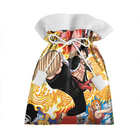 Подарочный 3D мешок с принтом One Piece , 100% полиэстер | Размер: 29*39 см | anime | asian | asiatic | big | cat | crow | giant | hat | huge | japonese | karasu | kyojin | manga | neko | one piece | oppai | oriental | power | powerful | tophat | weapon | woma | аниме | манга | япония