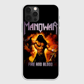 Чехол для iPhone 12 Pro с принтом Manowar , силикон | область печати: задняя сторона чехла, без боковых панелей | heavy metal | manowar | power metal | группы | метал | музыка | пауэр метал | рок | хеви метал