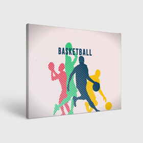 Холст прямоугольный с принтом Баскетбол , 100% ПВХ |  | баскет | баскетбол | вип | дизайн | люди | мяч | новинка | спорт | спортсмен | топ | тренд | человек