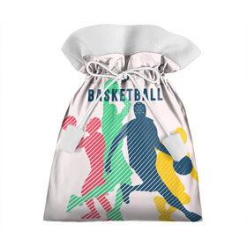 Подарочный 3D мешок с принтом Баскетбол , 100% полиэстер | Размер: 29*39 см | баскет | баскетбол | вип | дизайн | люди | мяч | новинка | спорт | спортсмен | топ | тренд | человек