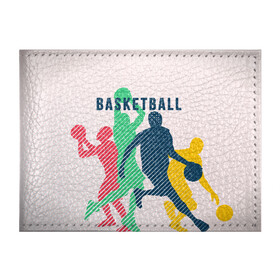 Обложка для студенческого билета с принтом Баскетбол , натуральная кожа | Размер: 11*8 см; Печать на всей внешней стороне | баскет | баскетбол | вип | дизайн | люди | мяч | новинка | спорт | спортсмен | топ | тренд | человек