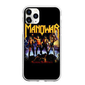 Чехол для iPhone 11 Pro матовый с принтом Manowar , Силикон |  | Тематика изображения на принте: heavy metal | manowar | power metal | группы | метал | музыка | пауэр метал | рок | хеви метал