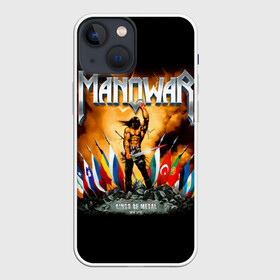 Чехол для iPhone 13 mini с принтом Manowar ,  |  | heavy metal | manowar | power metal | группы | метал | музыка | пауэр метал | рок | хеви метал