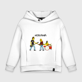 Детское худи Oversize хлопок с принтом Nirvana в стиле simpsons , френч-терри — 70% хлопок, 30% полиэстер. Мягкий теплый начес внутри —100% хлопок | боковые карманы, эластичные манжеты и нижняя кромка, капюшон на магнитной кнопке | nirvana | simpsons | барабаны | басы | гитара | курт | курт кобейн | музыканты | мультик | нирвана | рок | симпсоны