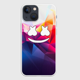 Чехол для iPhone 13 mini с принтом Marshmello ,  |  | christopher comstock | dj | marshmello | music | диджей | клубная музыка | клубняк | крис комсток | логотип | маршмэллоу | музыка