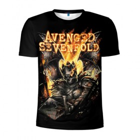 Мужская футболка 3D спортивная с принтом Avenged Sevenfold , 100% полиэстер с улучшенными характеристиками | приталенный силуэт, круглая горловина, широкие плечи, сужается к линии бедра | a7x | avenged sevenfold | heavy metal | metal | группы | метал | музыка | прогрессивный метал | рок | хард рок | хэви метал