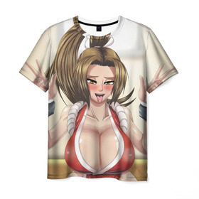 Мужская футболка 3D с принтом Хентай , 100% полиэфир | прямой крой, круглый вырез горловины, длина до линии бедер | ahegao | anime | kodome | manga | senpai | аниме | анимэ | ахегао | кодоме | манга | меха | сенпай | юри | яой