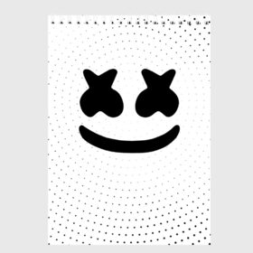 Скетчбук с принтом MARSHMELLO , 100% бумага
 | 48 листов, плотность листов — 100 г/м2, плотность картонной обложки — 250 г/м2. Листы скреплены сверху удобной пружинной спиралью | marsh | marshmallow | marshmello | marshmelo | mello | music | smile | диджей | лого | маршмеллов | маршмеллоу | маршмеллу | маршмело | маршмелов | маршмелоу | музыка | музыкант | рожица | трэп | улыбка | хаус