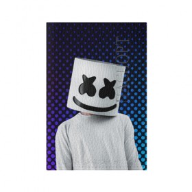 Обложка для паспорта матовая кожа с принтом MARSHMELLO , натуральная матовая кожа | размер 19,3 х 13,7 см; прозрачные пластиковые крепления | marsh | marshmallow | marshmello | marshmelo | mello | music | smile | диджей | лого | маршмеллов | маршмеллоу | маршмеллу | маршмело | маршмелов | маршмелоу | музыка | музыкант | рожица | трэп | улыбка | хаус