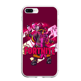 Чехол для iPhone 7Plus/8 Plus матовый с принтом Fortnite , Силикон | Область печати: задняя сторона чехла, без боковых панелей | fortnite | save | the | world | битва | борьба | зомби | королевская | оружие | скины | стратегия | фортнайт