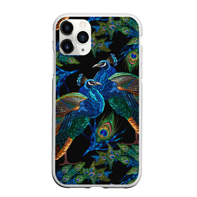 Чехол для iPhone 11 Pro Max матовый с принтом Павлины , Силикон |  | birds | exotic | jungle | pal | peacocks | tropical | акварель | ветки | вышивка | геометрический | графика | джунгли | иллюстрация | картинка | мода | молодежная | орнамент | павлины | пальмы | перья | птицы | рисунок