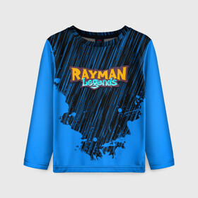 Детский лонгслив 3D с принтом RAYMAN LEGENDS , 100% полиэстер | длинные рукава, круглый вырез горловины, полуприлегающий силуэт
 | Тематика изображения на принте: legends rayman. | rayman | rayman legends | rayman legends ps4 | rayman origins