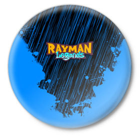 Значок с принтом RAYMAN LEGENDS ,  металл | круглая форма, металлическая застежка в виде булавки | Тематика изображения на принте: legends rayman. | rayman | rayman legends | rayman legends ps4 | rayman origins