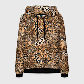 Мужская толстовка 3D с принтом Леопард , 100% полиэстер | двухслойный капюшон со шнурком для регулировки, мягкие манжеты на рукавах и по низу толстовки, спереди карман-кенгуру с мягким внутренним слоем. | camouflage | cat | disguise | fashion | illustration | jungle | leopard | predator | skin | spots | style | wild | youth | графика | джунгли | дикий | иллюстрация | камуфляж | картинка | кошка | леопард | маскировка | мода | молодежная | пятна | рисунок |