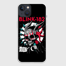 Чехол для iPhone 13 с принтом Blink 182 ,  |  | punk | группы | кролик | музыка | панк