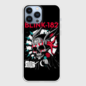 Чехол для iPhone 13 Pro Max с принтом Blink 182 ,  |  | punk | группы | кролик | музыка | панк