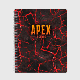 Тетрадь с принтом APEX LEGENDS , 100% бумага | 48 листов, плотность листов — 60 г/м2, плотность картонной обложки — 250 г/м2. Листы скреплены сбоку удобной пружинной спиралью. Уголки страниц и обложки скругленные. Цвет линий — светло-серый
 | apex legends | apex legends battle. | apex legends engine | apex legends origin | apex legends игра | titanfall apex legends