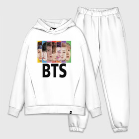 Мужской костюм хлопок OVERSIZE с принтом BTS ,  |  | Тематика изображения на принте: bts | j hope | jimin | jin | jungkook | rap monster | rm | suga | бтс | ви | группа | джей хоуп | корейская | музыка | рэп монстр | сюга | чимин | чин | чонгук | шуга