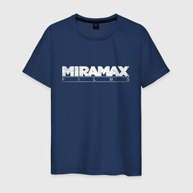 Мужская футболка хлопок с принтом MIRAMAX FILM_ , 100% хлопок | прямой крой, круглый вырез горловины, длина до линии бедер, слегка спущенное плечо. | Тематика изображения на принте: miramax film | киностудия | мирамакс