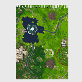 Скетчбук с принтом FORTNITE Map , 100% бумага
 | 48 листов, плотность листов — 100 г/м2, плотность картонной обложки — 250 г/м2. Листы скреплены сверху удобной пружинной спиралью | Тематика изображения на принте: battle | boss | floss | fort | fortnite | game | games | island | lama | map | nite | pubg | royale | survival | битва | дроп | игра | игры | карта | королевская | лама | массакр | найт | остров | пабг | форт | фортнайт