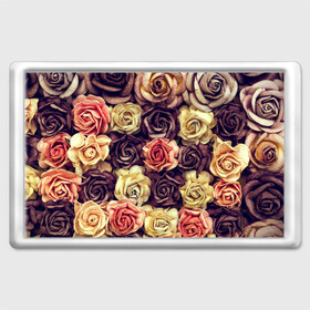 Магнит 45*70 с принтом Шоколадные розы , Пластик | Размер: 78*52 мм; Размер печати: 70*45 | бабушке | девочке | девушке | дочке | желтые цветы | женщине | маме | подруге | природа | розовые цветы | розы | сестре | теще | тюльпаны | цветы