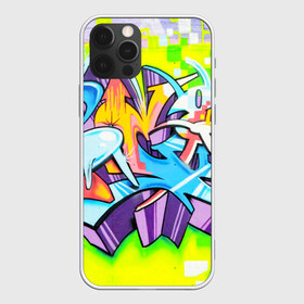 Чехол для iPhone 12 Pro Max с принтом Неоновая кислота , Силикон |  | grafity | paint | street art | urban | город | граффити | искусство | кирпичи | краски | рисунки | стена | улицы | уличное искусство