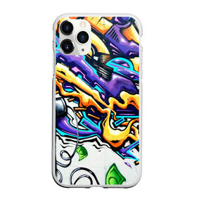 Чехол для iPhone 11 Pro Max матовый с принтом NEON GRAFFITI , Силикон |  | grafity | paint | street art | urban | город | граффити | искусство | кирпичи | краски | рисунки | стена | улицы | уличное искусство