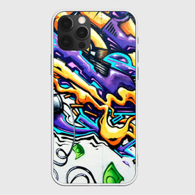 Чехол для iPhone 12 Pro Max с принтом NEON GRAFFITI , Силикон |  | Тематика изображения на принте: grafity | paint | street art | urban | город | граффити | искусство | кирпичи | краски | рисунки | стена | улицы | уличное искусство