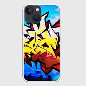 Чехол для iPhone 13 mini с принтом Неоновые надписи ,  |  | grafity | paint | street art | urban | город | граффити | искусство | кирпичи | краски | рисунки | стена | улицы | уличное искусство