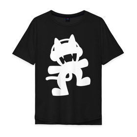 Мужская футболка хлопок Oversize с принтом Monstercat , 100% хлопок | свободный крой, круглый ворот, “спинка” длиннее передней части | monstercat | клуб | клубная музыка | кот | котенок | кошка | лейбл | монстар | монстар кет | монстер | музыка | танцевальная музыка | электронная | электронная музыка