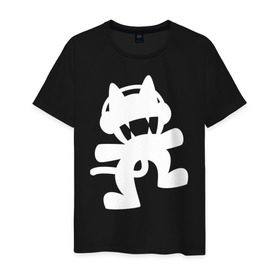 Мужская футболка хлопок с принтом Monstercat , 100% хлопок | прямой крой, круглый вырез горловины, длина до линии бедер, слегка спущенное плечо. | monstercat | клуб | клубная музыка | кот | котенок | кошка | лейбл | монстар | монстар кет | монстер | музыка | танцевальная музыка | электронная | электронная музыка