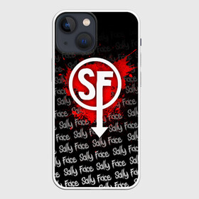 Чехол для iPhone 13 mini с принтом SALLY FACE ,  |  | sally face | sally face игра. | sally face ларри | ларри салли фейс | одежда салли фейс | салли фейс | салли фейс арт