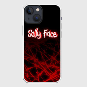 Чехол для iPhone 13 mini с принтом SALLY FACE ,  |  | sally face | sally face игра. | sally face ларри | ларри салли фейс | одежда салли фейс | салли фейс | салли фейс арт