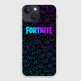 Чехол для iPhone 13 mini с принтом MARSHMELLO x FORTNITE ,  |  | 2019 | cybersport | dj | esport | fortnite | game | log | marshmello | usa | америка | игра | киберспорт | клубная музыка | маршмелло | музыка | музыкант | фиолетовый | фирменные цвета | фортнайт