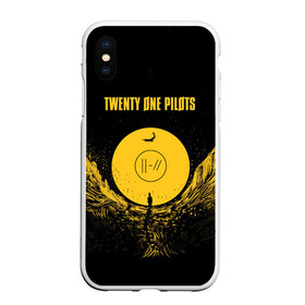 Чехол для iPhone XS Max матовый с принтом TWENTY ONE PILOTS , Силикон | Область печати: задняя сторона чехла, без боковых панелей | 21 | blurryface | one | pilots | trench | twenty | ван | дан | джозеф | джош | пайлотс | пилотс | рок | тайлер | твенти