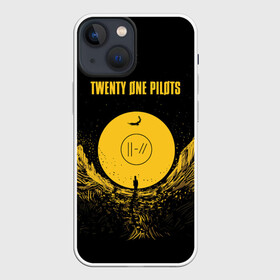 Чехол для iPhone 13 mini с принтом TWENTY ONE PILOTS ,  |  | Тематика изображения на принте: 21 | blurryface | one | pilots | trench | twenty | ван | дан | джозеф | джош | пайлотс | пилотс | рок | тайлер | твенти