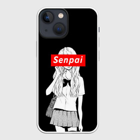 Чехол для iPhone 13 mini с принтом SENPAI ,  |  | senpai | аниме | сенпай | сэнпай. | хэнтай