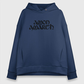 Женское худи Oversize хлопок с принтом Amon Amarth , френч-терри — 70% хлопок, 30% полиэстер. Мягкий теплый начес внутри —100% хлопок | боковые карманы, эластичные манжеты и нижняя кромка, капюшон на магнитной кнопке | amon amarth | melodic death