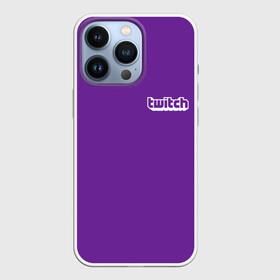 Чехол для iPhone 13 Pro с принтом Twitch ,  |  | видеоигры | видеостриминг | киберспорт | стрим | трансляции | турниры