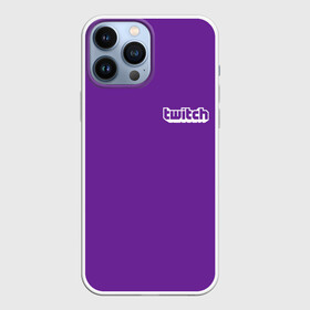 Чехол для iPhone 13 Pro Max с принтом Twitch ,  |  | видеоигры | видеостриминг | киберспорт | стрим | трансляции | турниры