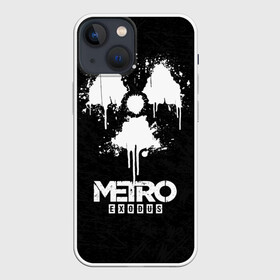 Чехол для iPhone 13 mini с принтом METRO EXODUS ,  |  | exodus | horror | metro 2033 | metro exodus | sparta | survival | артём | игры | исход | метро | метро 2035 | спарта | спартанцы