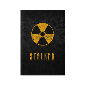 Обложка для паспорта матовая кожа с принтом S.T.A.L.K.E.R. , натуральная матовая кожа | размер 19,3 х 13,7 см; прозрачные пластиковые крепления | Тематика изображения на принте: anomaly | bandit | chernobyl | logo | pripyat | shadow of chernobyl | stalker | stalker 2 | zone | аномалия | бандиты | зона | лого | меченый | припять | сталкер | сталкер 2 | тени чернобыля | чернобыль | чистое небо