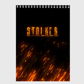 Скетчбук с принтом S T A L K E R , 100% бумага
 | 48 листов, плотность листов — 100 г/м2, плотность картонной обложки — 250 г/м2. Листы скреплены сверху удобной пружинной спиралью | anomaly | bandit | chernobyl | logo | pripyat | shadow of chernobyl | stalker | stalker 2 | zone | аномалия | бандиты | зона | лого | меченый | припять | сталкер | сталкер 2 | тени чернобыля | чернобыль | чистое небо