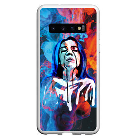 Чехол для Samsung Galaxy S10 с принтом Billie Eilish Smoke , Силикон | Область печати: задняя сторона чехла, без боковых панелей | billie eilish | lovely | music | ocean eyes | pop | билли айлиш | девушка | музыка | океан | поп | эйлиш | элиш