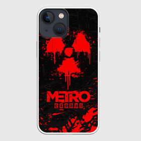 Чехол для iPhone 13 mini с принтом METRO EXODUS ,  |  | exodus | horror | metro 2033 | metro exodus | sparta | survival | артём | игры | исход | метро | метро 2035 | спарта | спартанцы